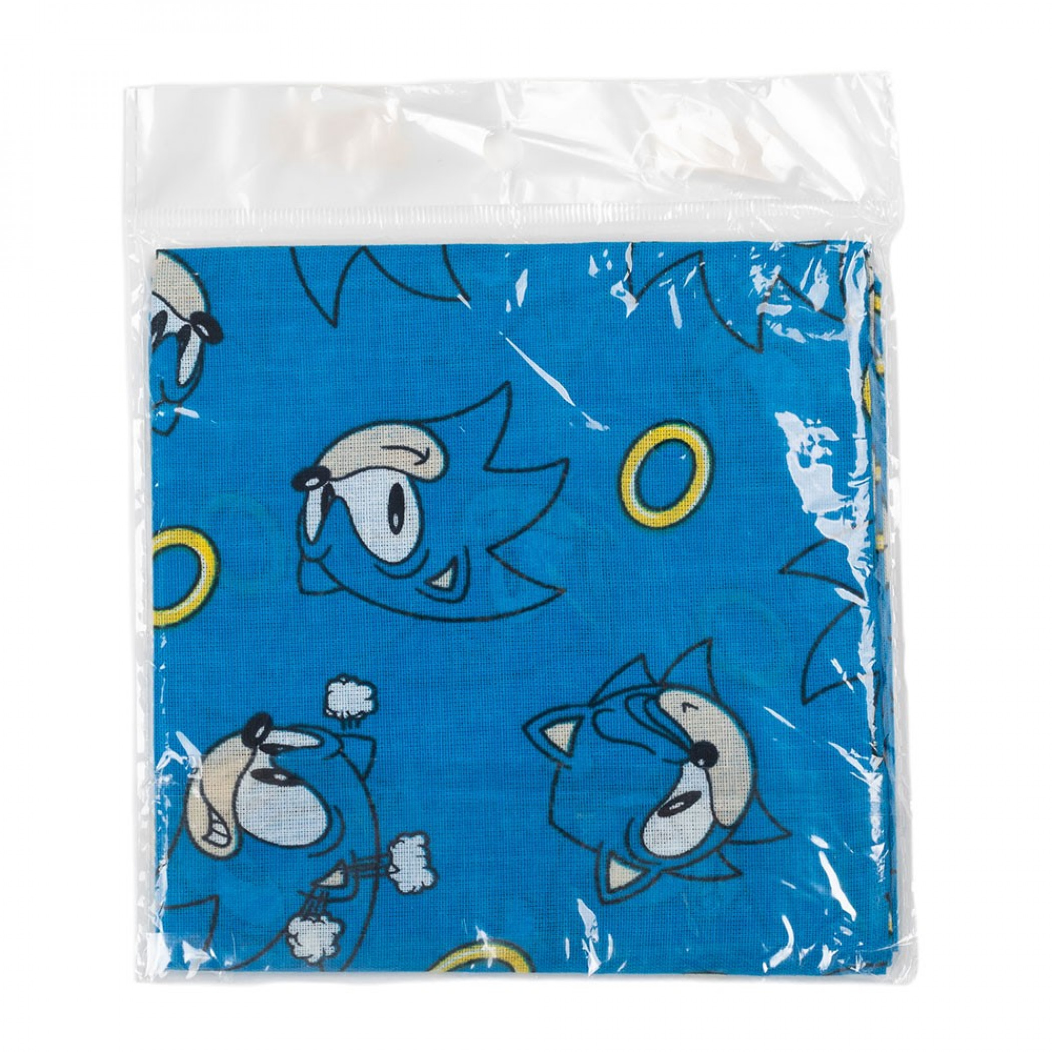 Sonic The Hedgehog All Over Print Lightweight Cotton Bandana